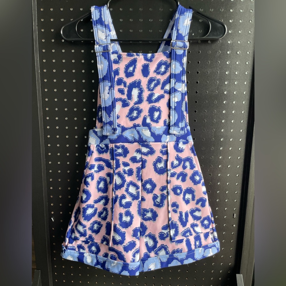 Blackmilk “I’ve Been Spotted” Short Overalls size S